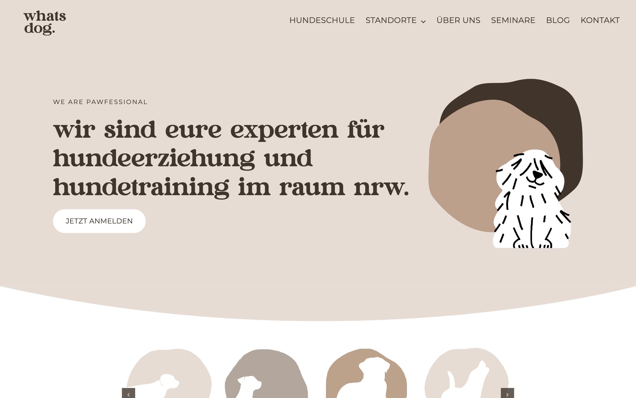 Website von what's dog.
